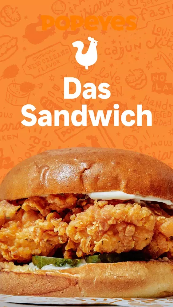 Zrzuty ekranu Popeyes Suisse
