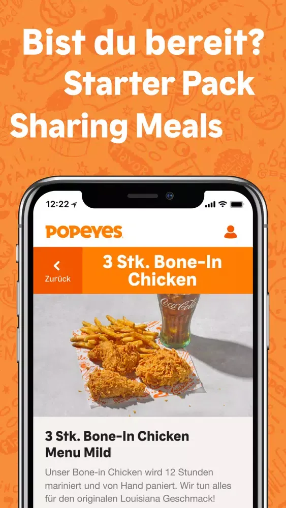 Zrzuty ekranu Popeyes Suisse