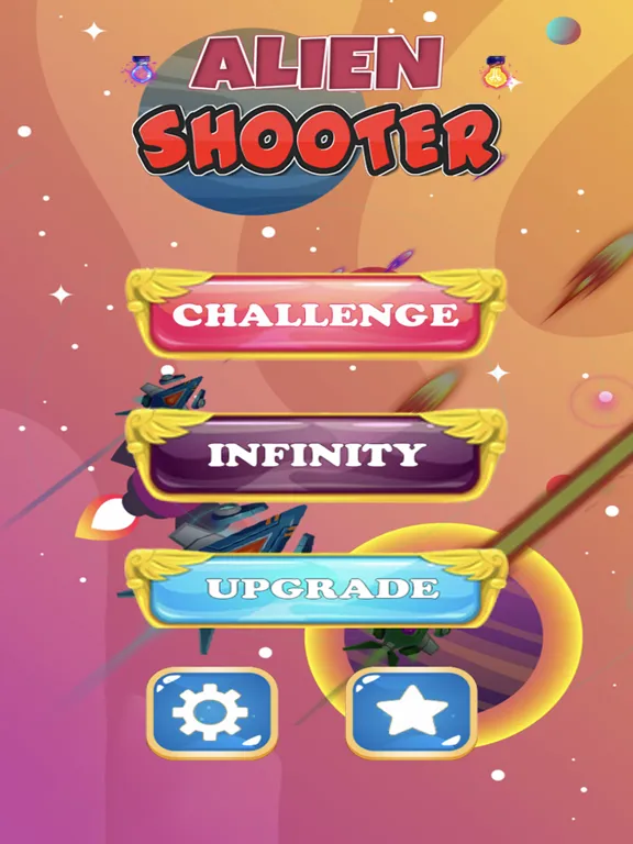 Space Attack - Alien Shooter iPad  Screenshots