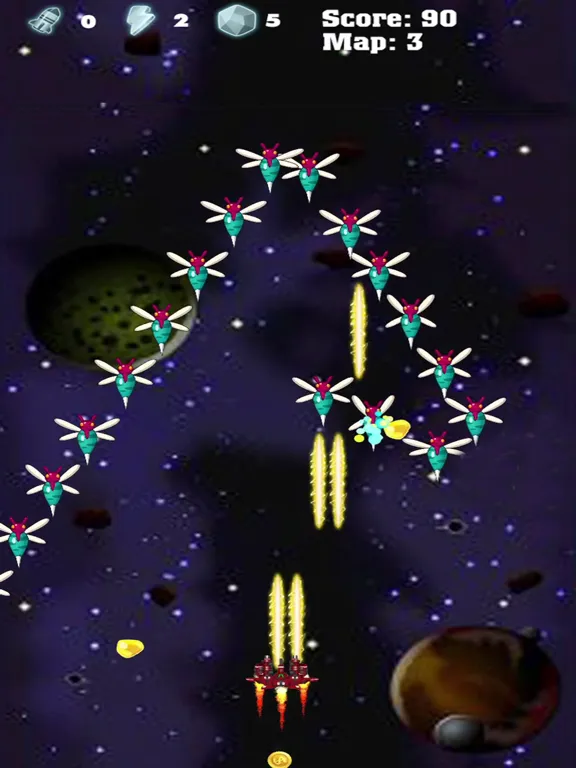 Space Attack - Alien Shooter iPad  Screenshots