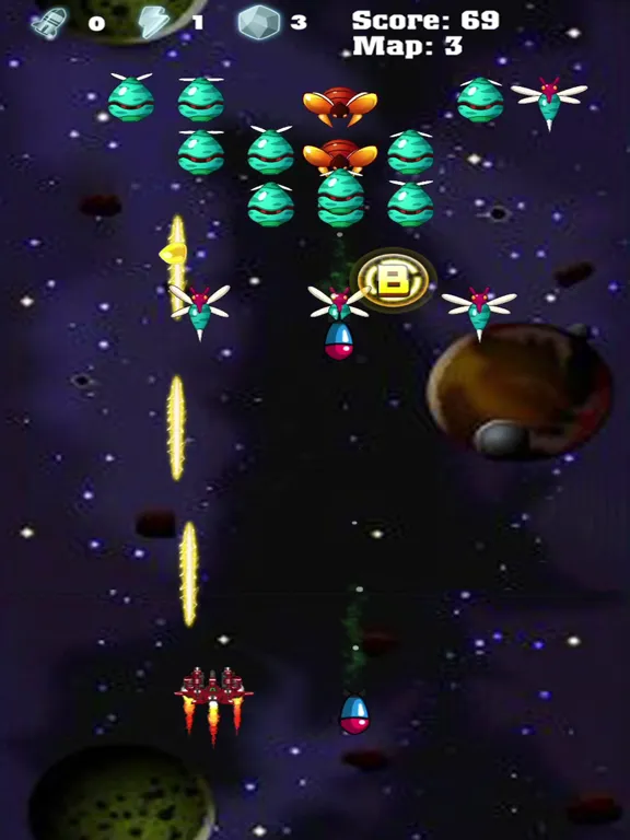 Space Attack - Alien Shooter iPad  Screenshots