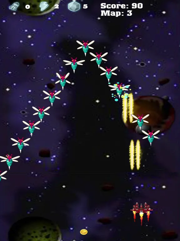 Space Attack - Alien Shooter iPad  Screenshots