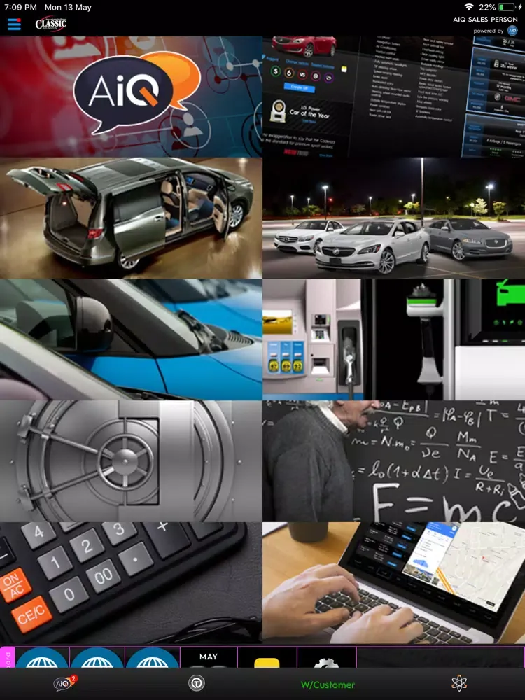 Zrzuty ekranu Automotive IntelliQence iPad 