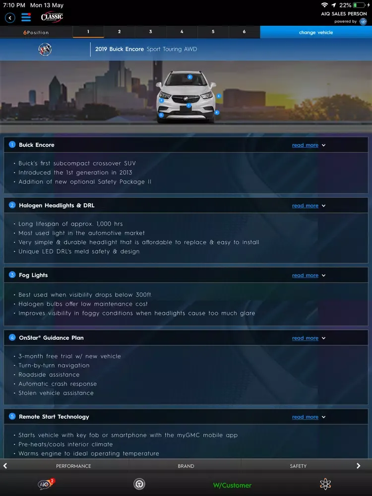 Zrzuty ekranu Automotive IntelliQence iPad 