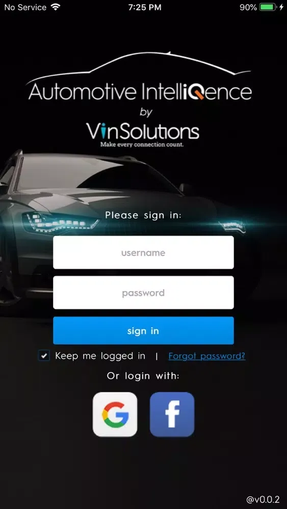 Zrzuty ekranu Automotive IntelliQence