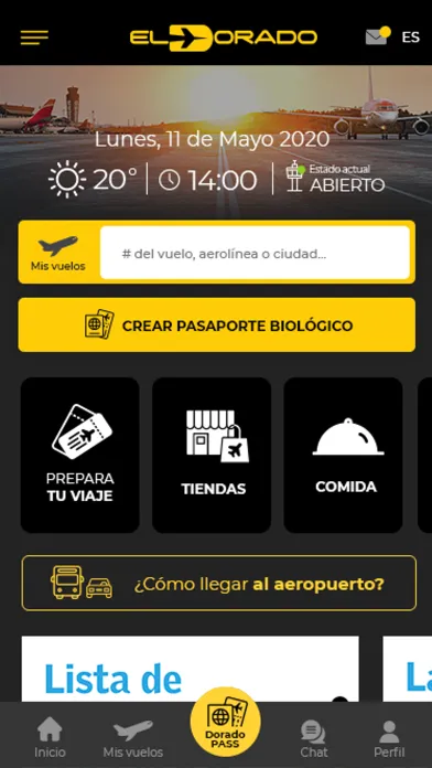 Aeropuerto El Dorado Ekran Görüntüleri