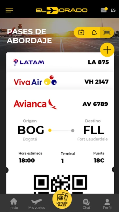 Aeropuerto El Dorado Ekran Görüntüleri