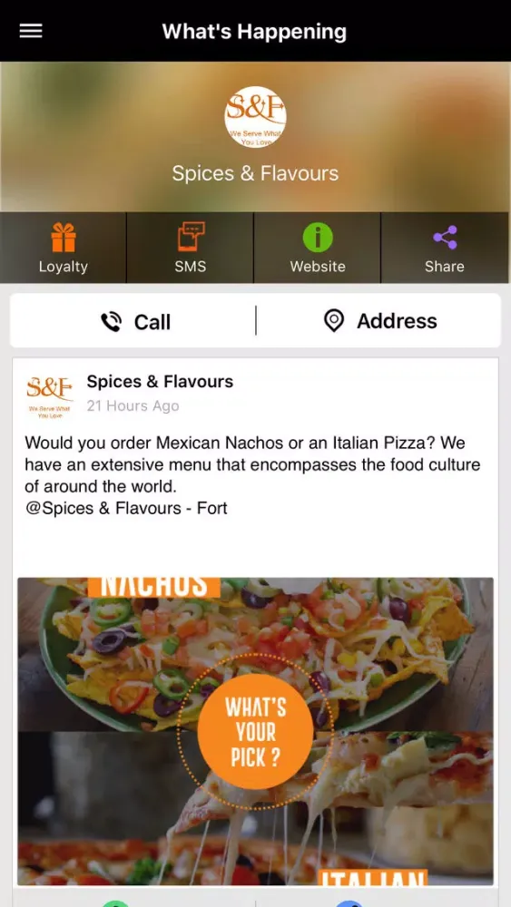 Spices & Flavours スクリーンショット