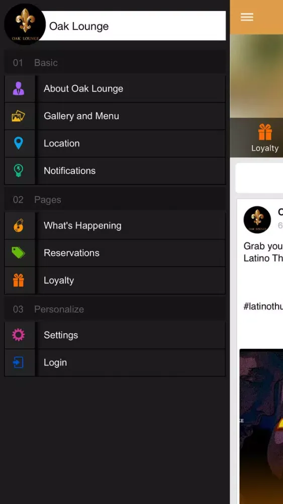 تصاویر Oak Lounge