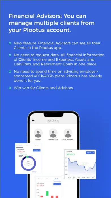 Plootus 401k/403b Simplified Screenshots