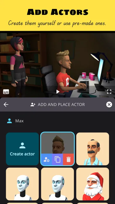 Plotagon Studio Screenshots