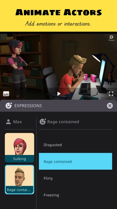 Plotagon Studio Screenshots
