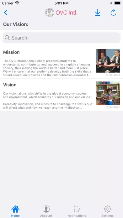 Tangkapan skrin CSES