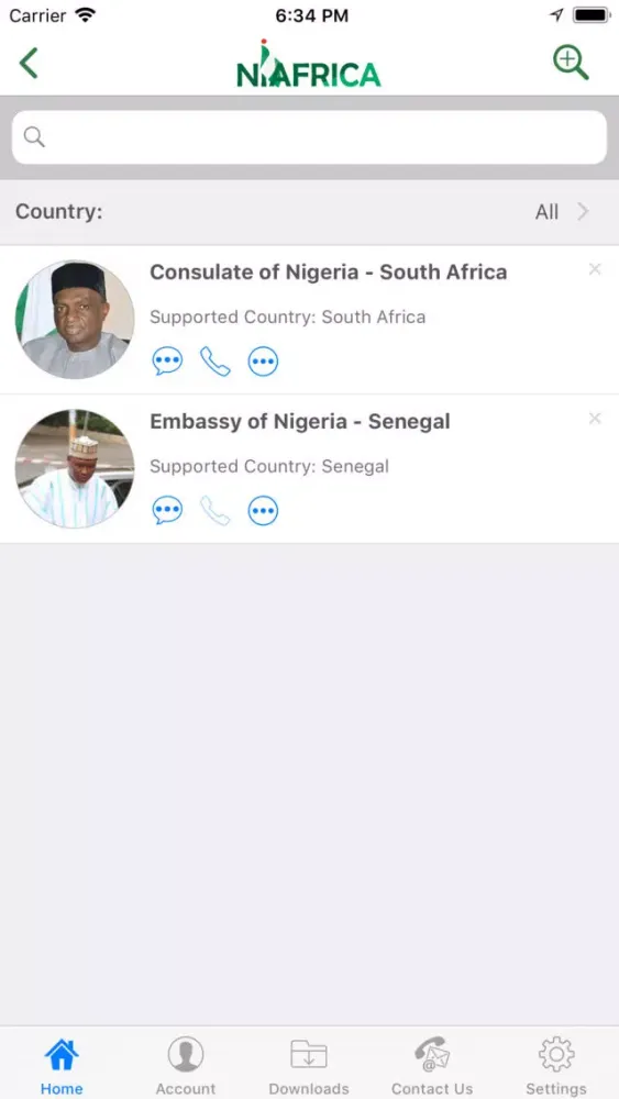 NIAFRICA应用截图