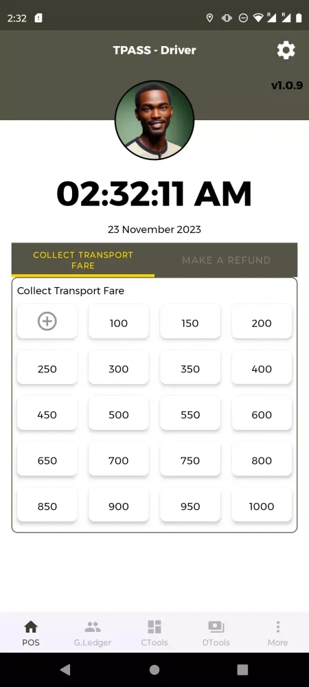 TPASS Driver Screenshots