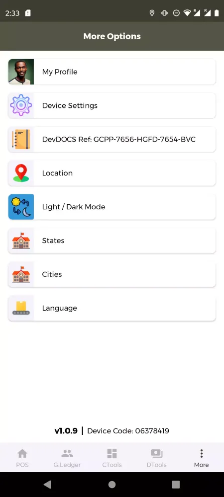 TPASS Driver Screenshots