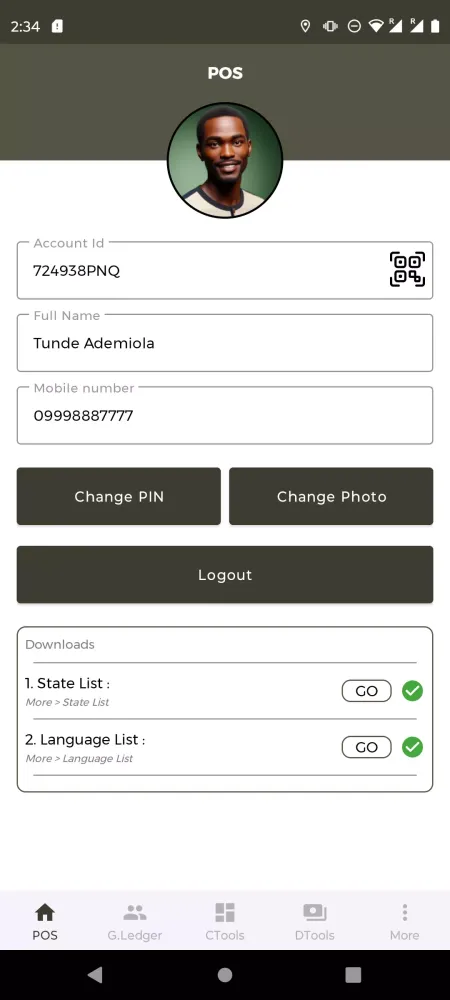 TPASS Driver Screenshots
