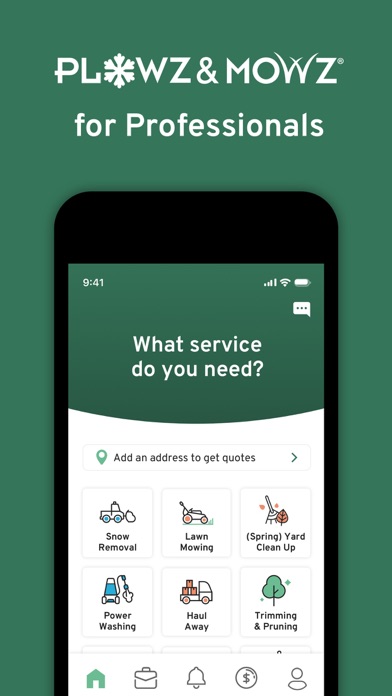 Captures d'écran de Plowz & Mowz: Landscaping App