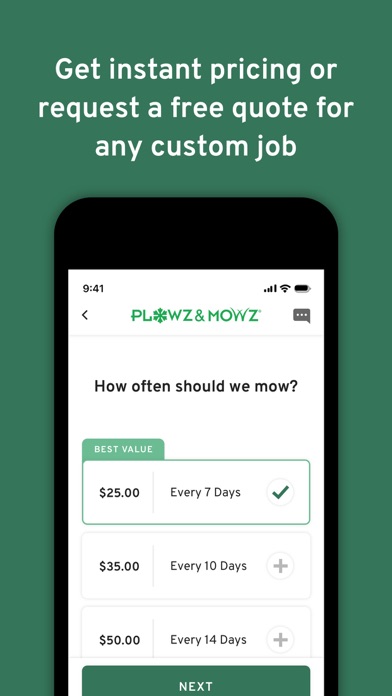 Captures d'écran de Plowz & Mowz: Landscaping App