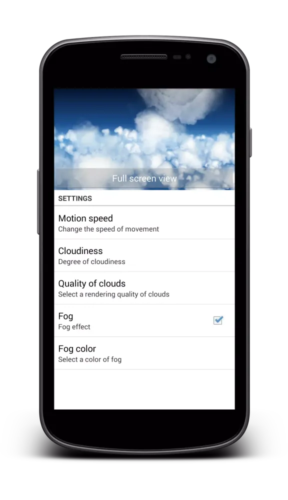 3D Sky Dream Live Wallpaper Screenshots
