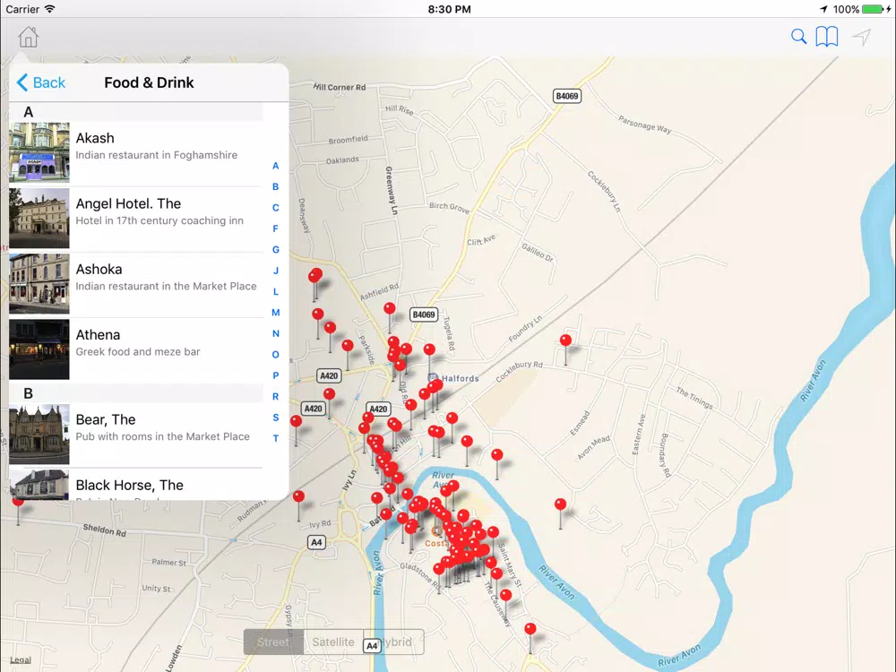 Chippenham OnLine iPad  Screenshots