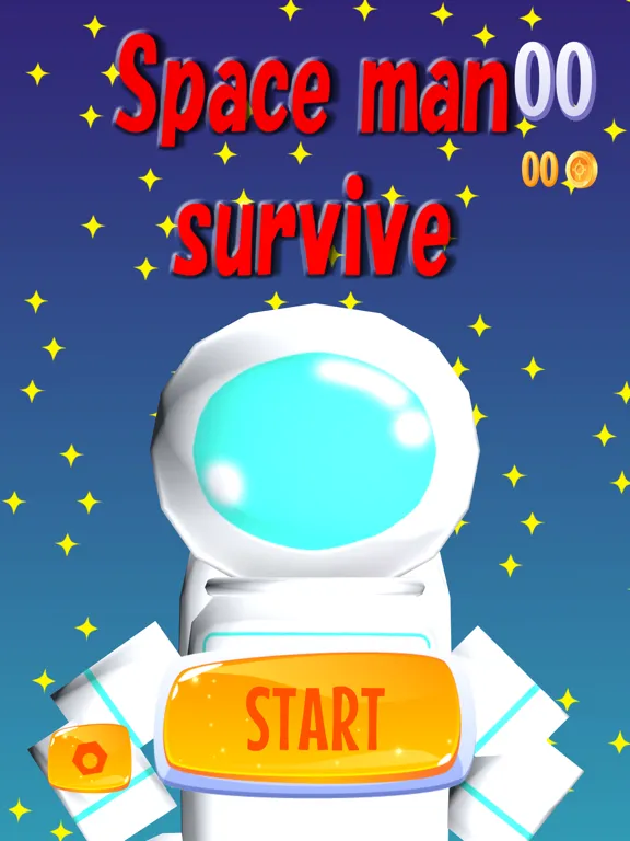 Space Man Survive iPad  스크린샷