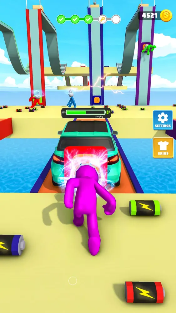 Скриншоты Head Connector Plug Race Game