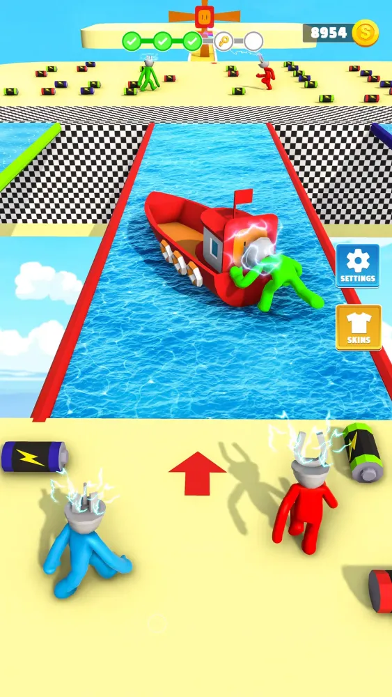Скриншоты Head Connector Plug Race Game