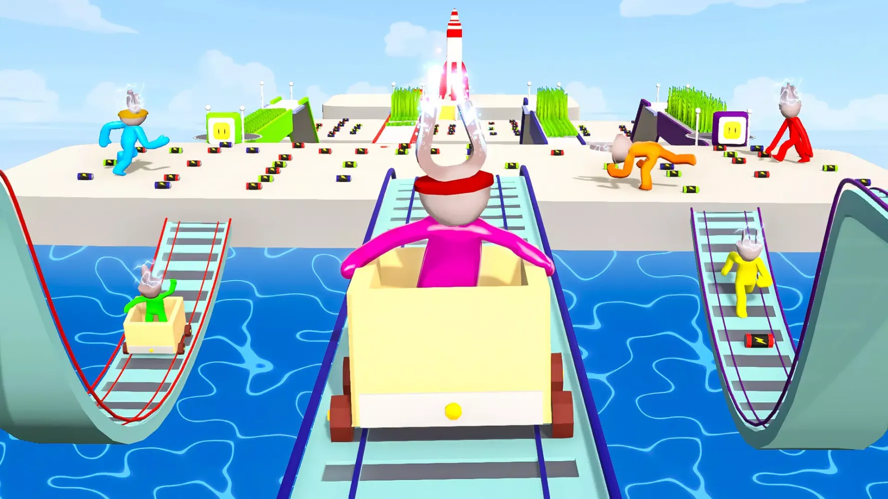Скриншоты Head Connector Plug Race Game