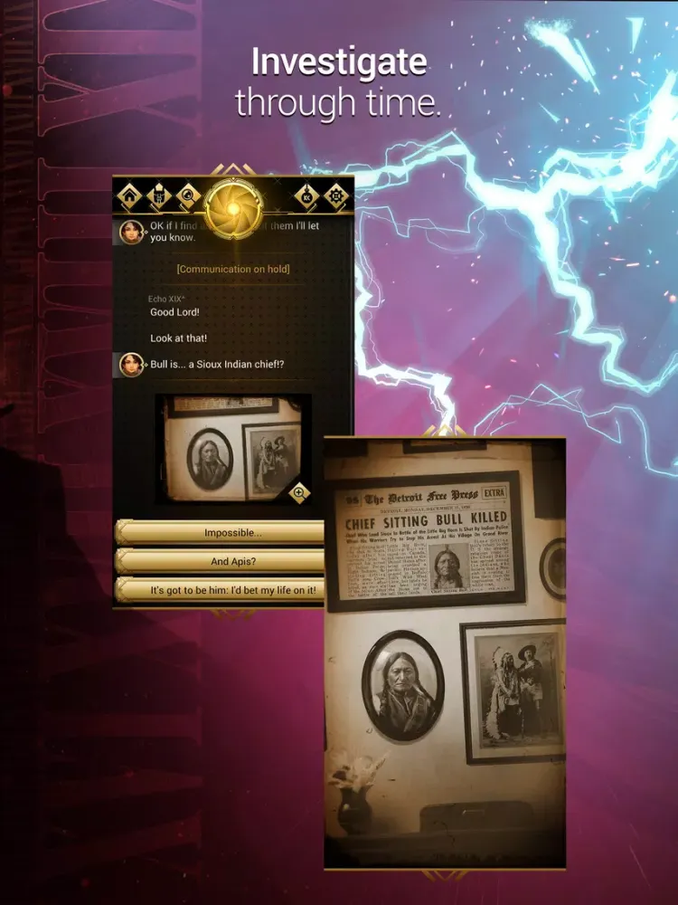 Capturas de pantalla de CHRONIRIC: Time Traveler iPad 