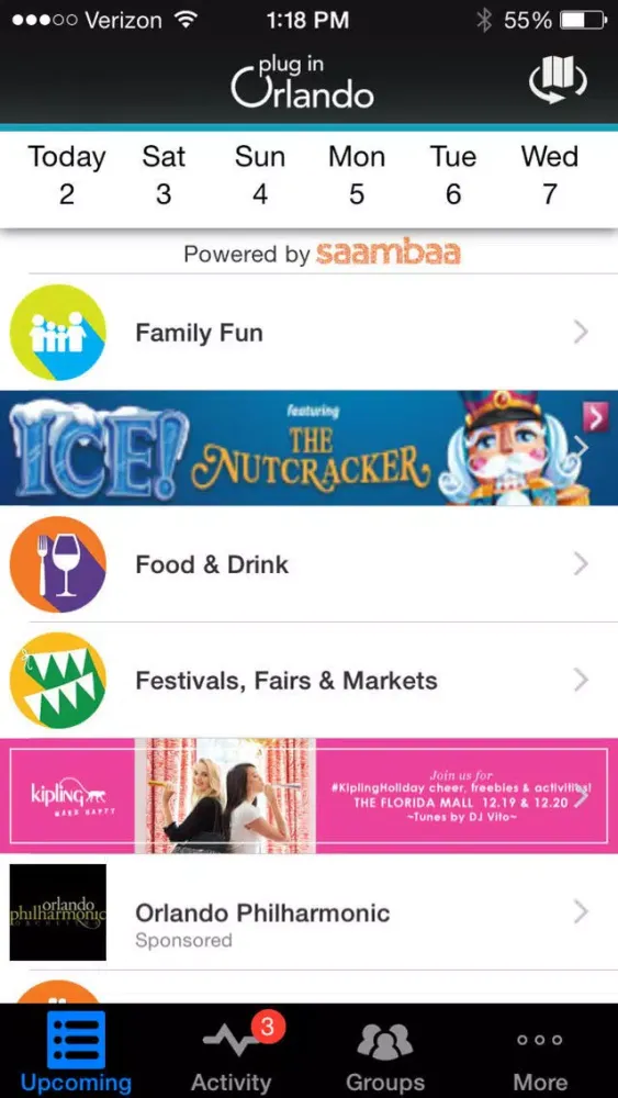 plug in - Events by the Orlando Sentinel سکرین شاٹس