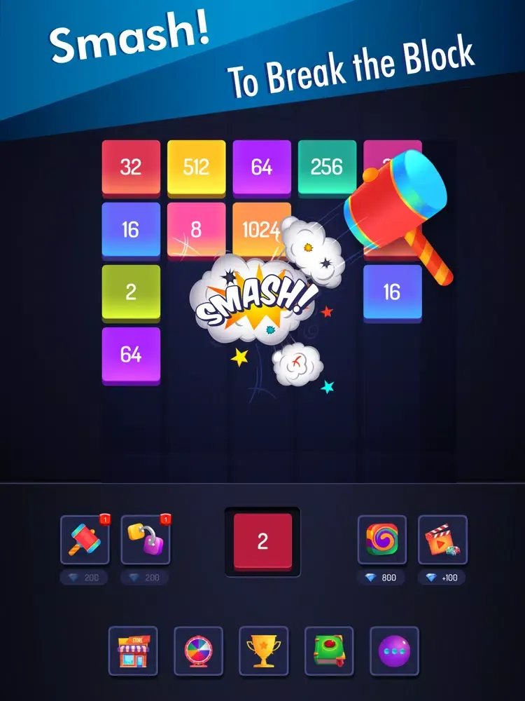 تصاویر B Blocks - Merge Numbers 2048 iPad 