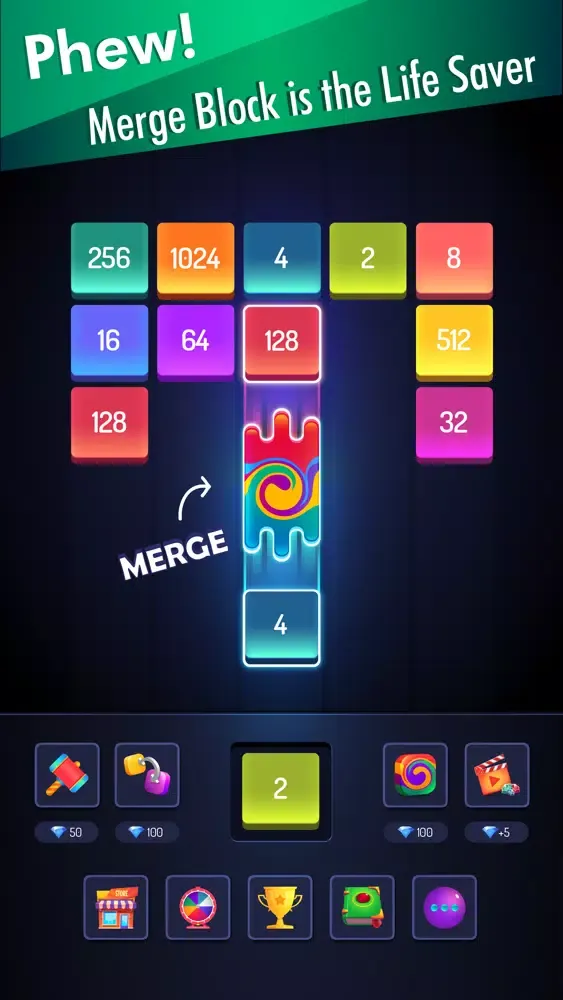 تصاویر B Blocks - Merge Numbers 2048
