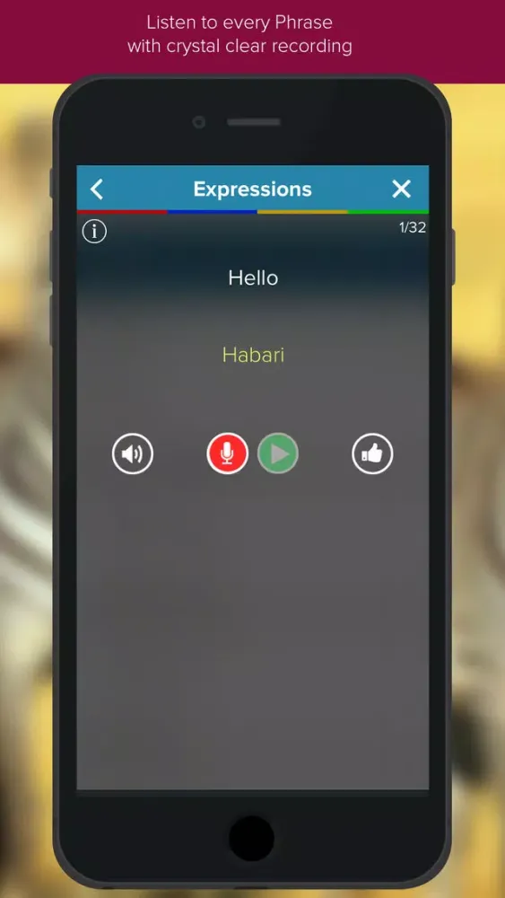 Captures d'écran de Pocket Swahili - Essential Travel Phrases with Flashcards
