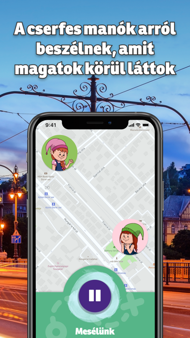 Captures d'écran de Plukkido - GPS alapú mese app