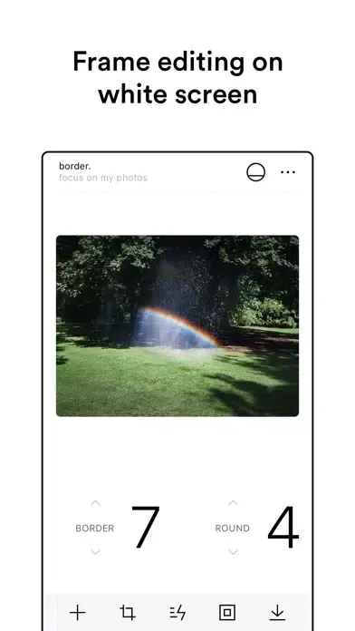 Border Lite - Focus My Photos Ekran Görüntüleri