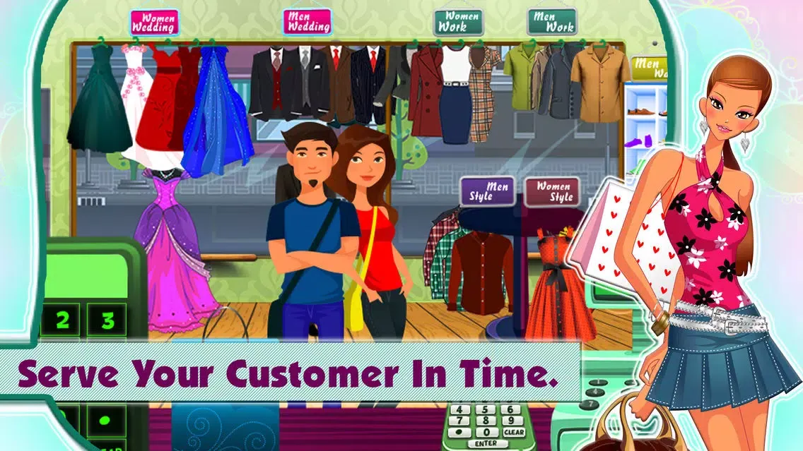 Zrzuty ekranu Fashion Boutique Cash Register – Fun Cashier Counter Simulator Game