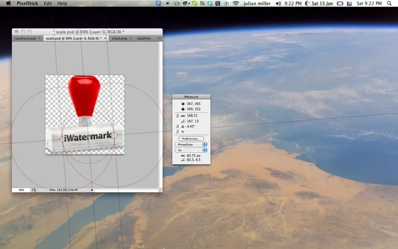 Screenshot di PixelStick