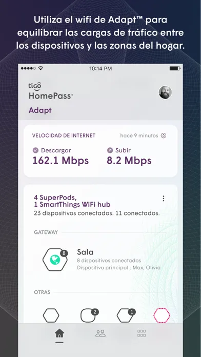 Capturas de pantalla de TIGO wifi+