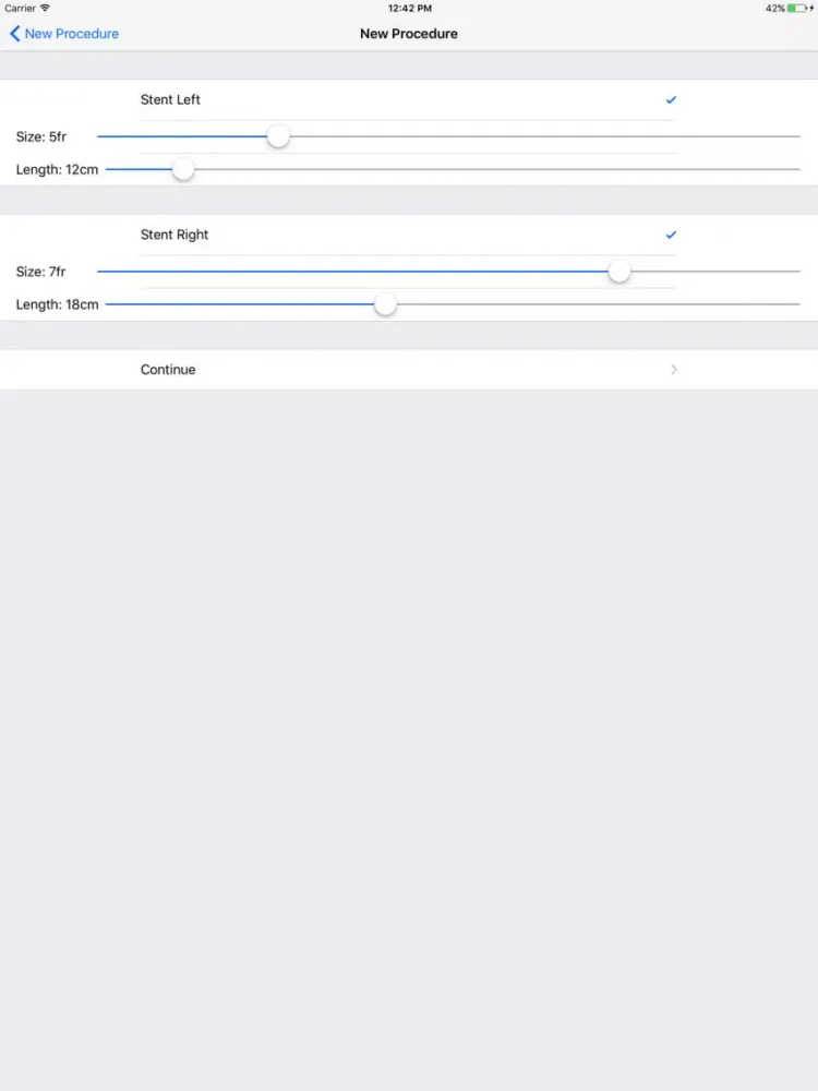 StentMinDR iPad  스크린샷