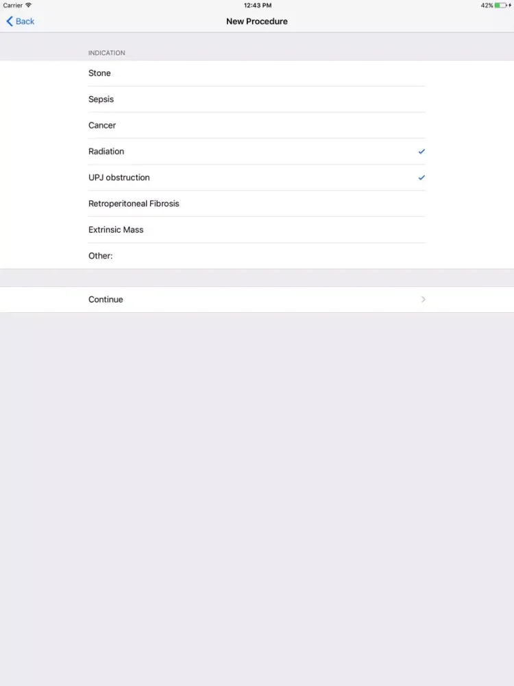 StentMinDR iPad  스크린샷