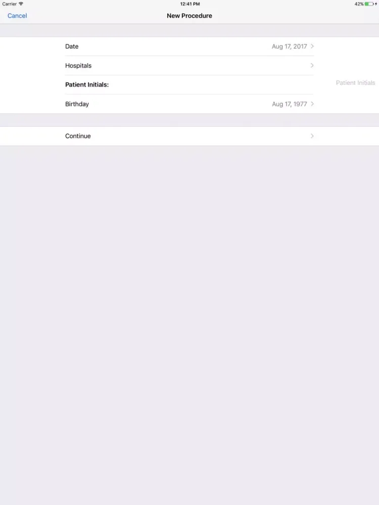 StentMinDR iPad  스크린샷