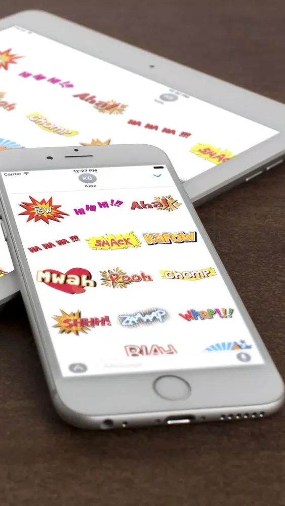 Скриншоты Comic Book Pow Stickers