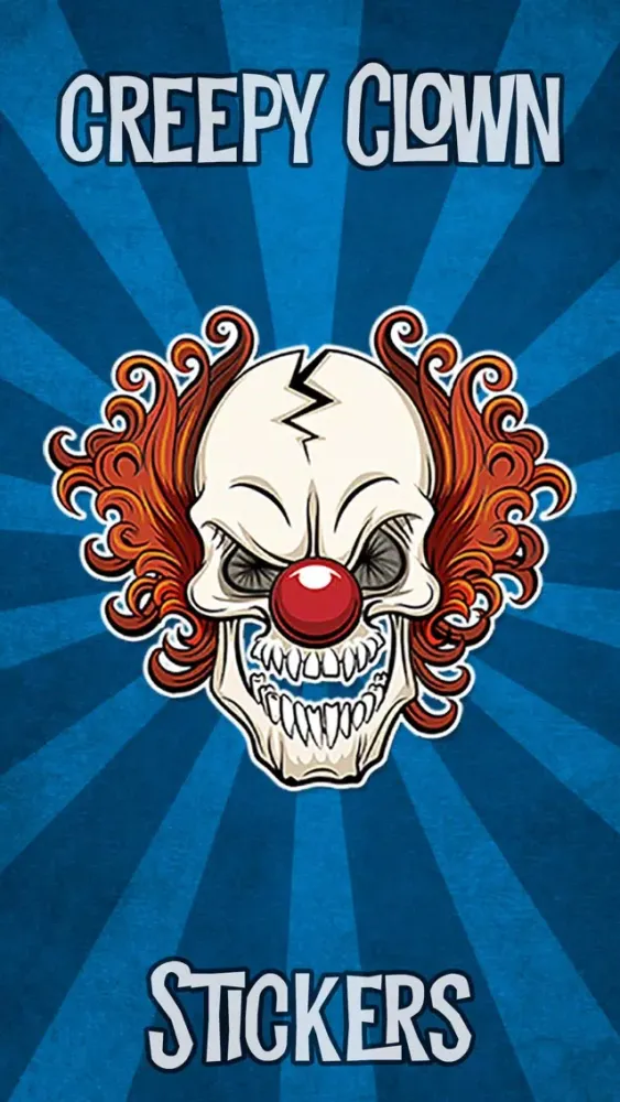Creepy Clown Stickers スクリーンショット