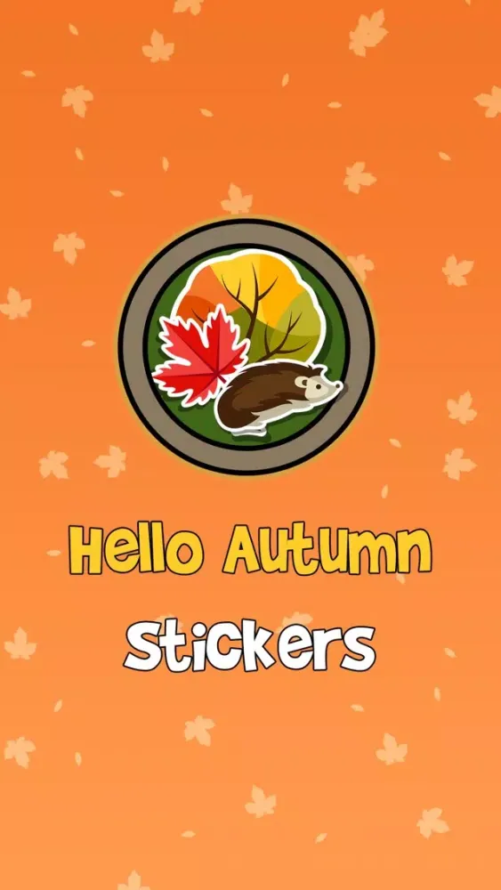 Hello Autumn Stickers應用截圖