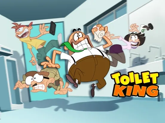 Toilet King: Run for Promotion iPad  Ekran Görüntüleri