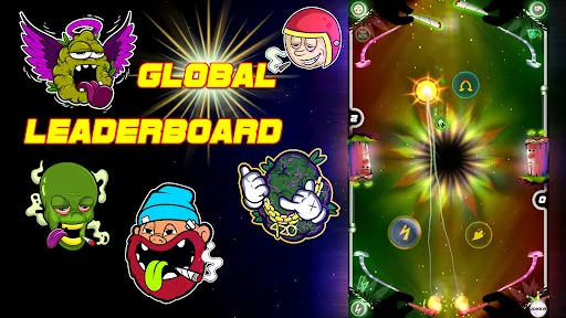 Captures d'écran de Weed Pinball - arcade AI games