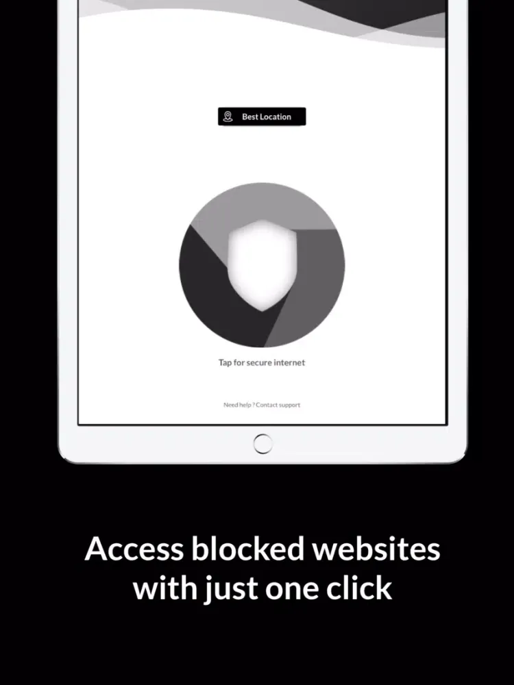 TurboVPN+ Wifi Proxy & Hotspot iPad  स्क्रीनशॉट