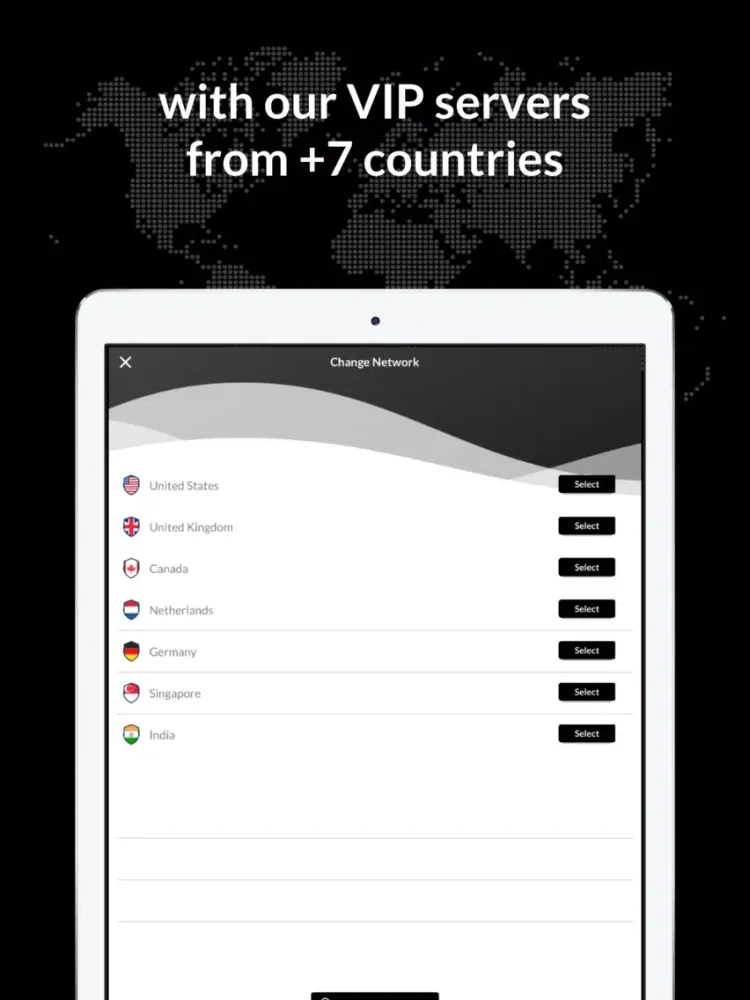 TurboVPN+ Wifi Proxy & Hotspot iPad  स्क्रीनशॉट