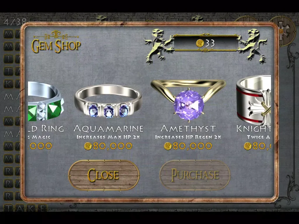 Anagram RPG - The Word of the Rings iPad  Screenshots
